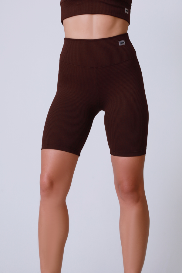 Fitilli Kahve Şort