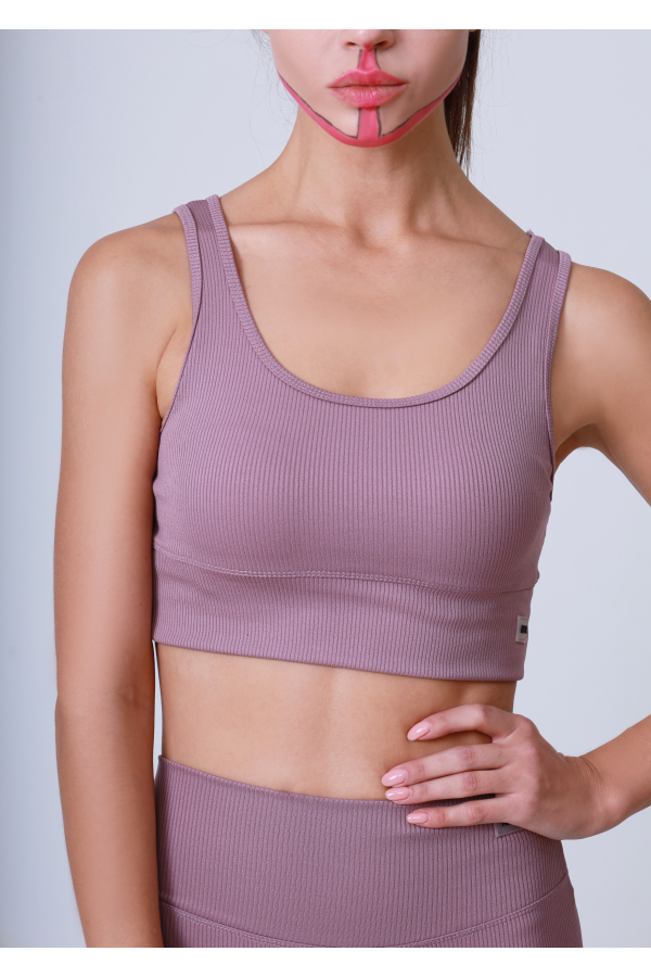 Fitilli Pembe Bralet