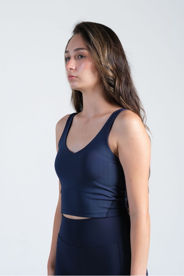 Dynamic V Lacivert Spor Atlet
