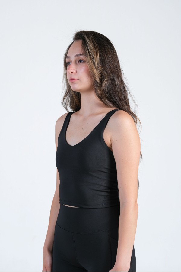 Dynamic V Siyah Spor Atlet