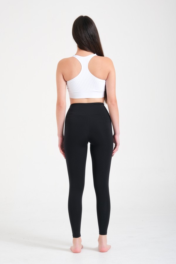 Elyora High Waist Black Tayt